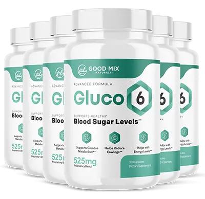 Gluco6  6 Bottles